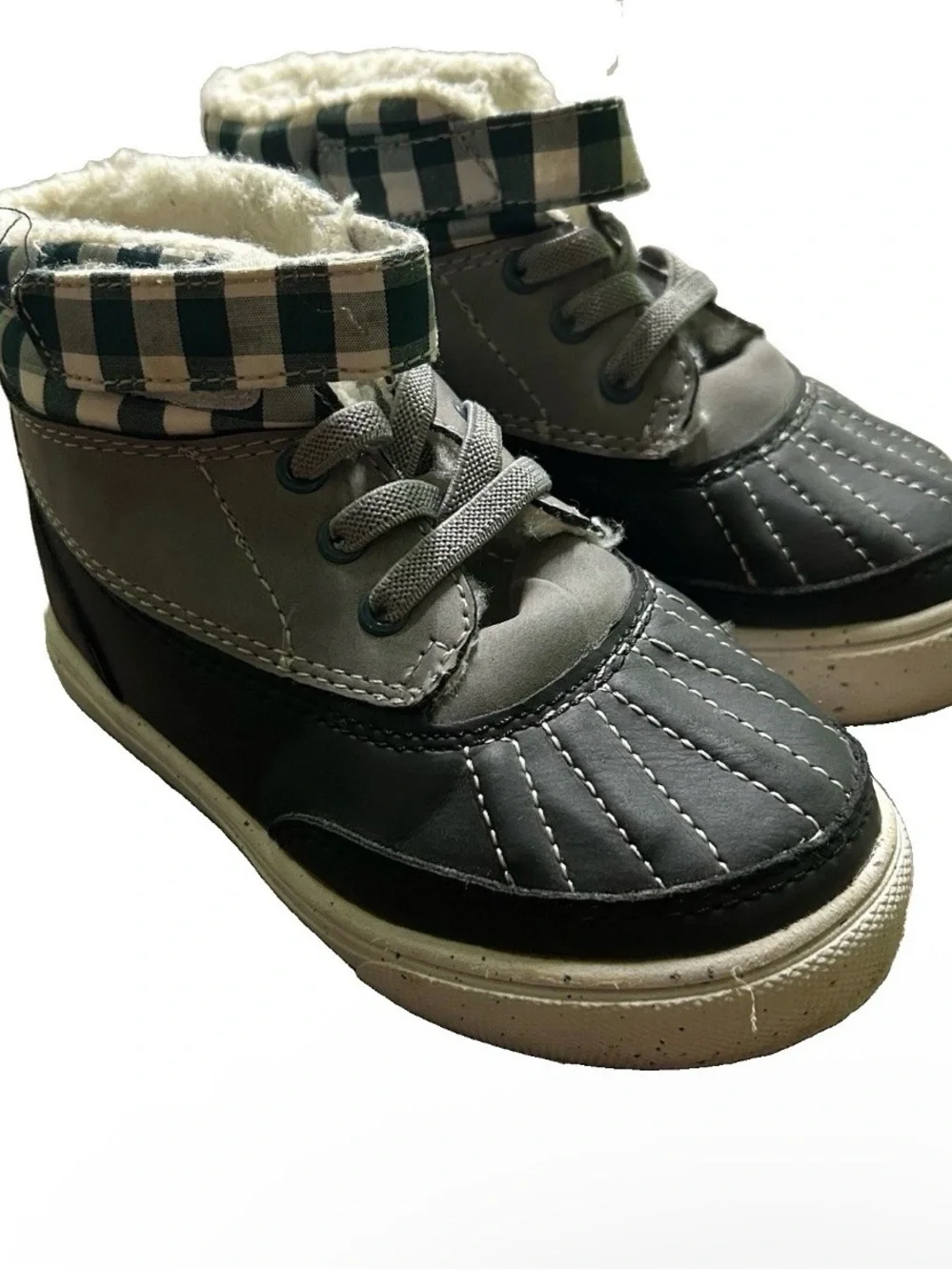 Toddler Ankle Snow Boots Water Resistant Winter Size 9